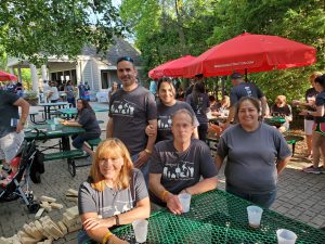 group of people at the Kelmann Cares Kelmann Team Walk with Easterseals